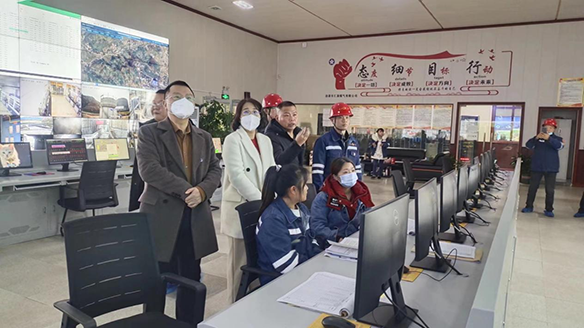 Sở Quản Lý An Toàn PCCC tỉnh kiểm tra công tác an toàn sản xuất của Gas Huy Nguyên
